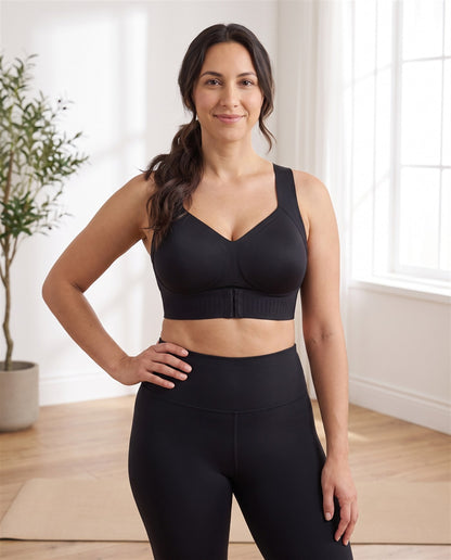 SecondSkin Posture BH Zwart als sport-bh